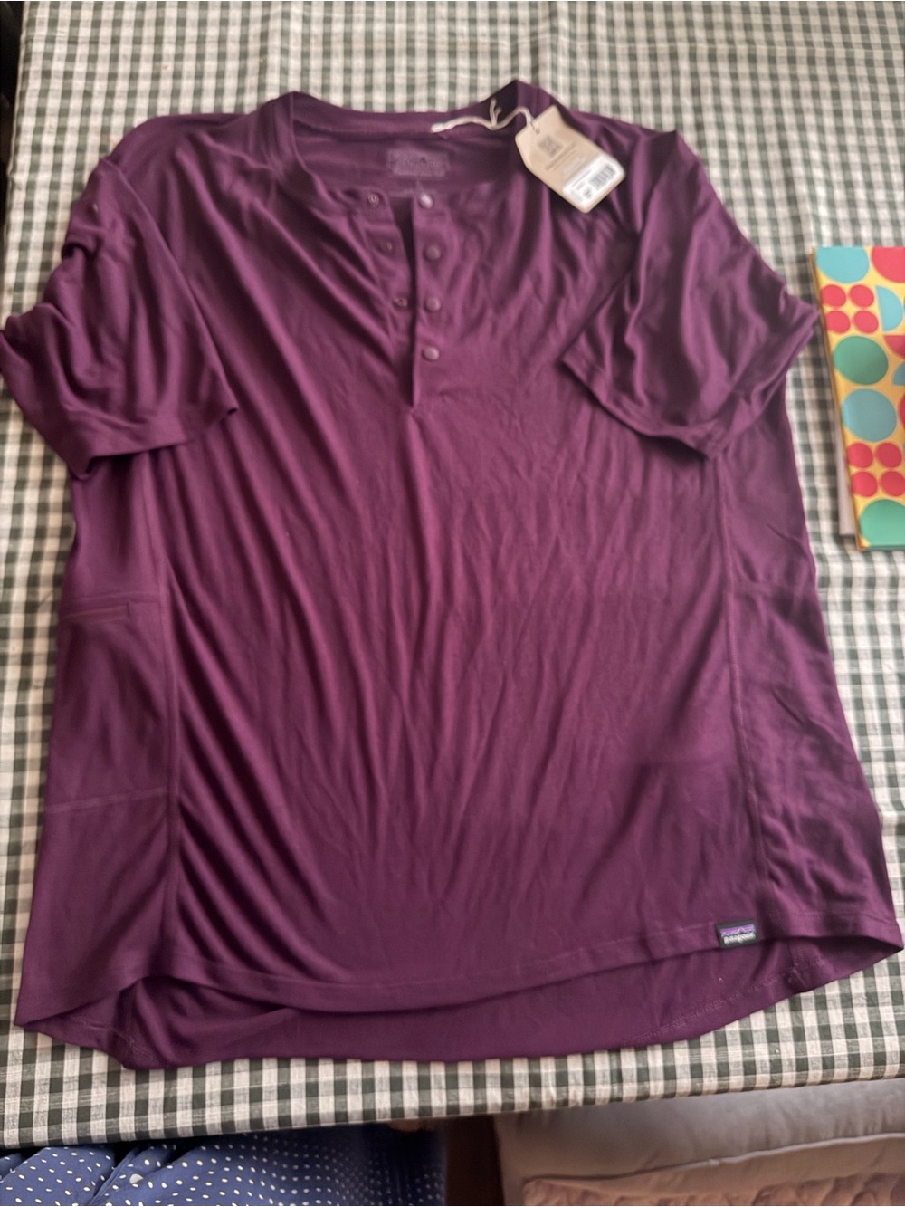 Patagonia women’s purple tee